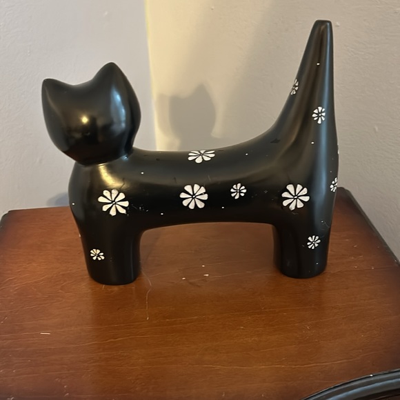 Vintage soapstone abstract cat sculpture - Picture 4 of 6